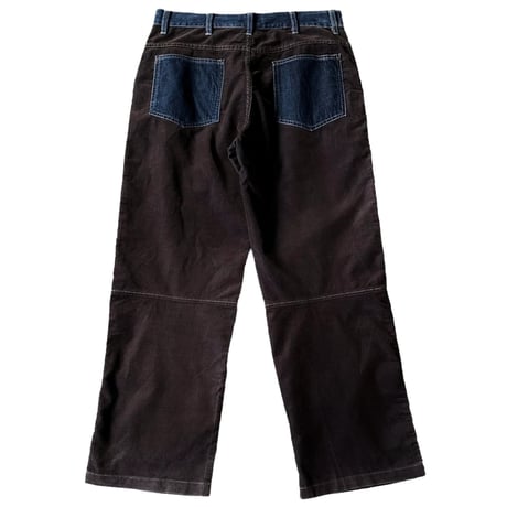 2000's Switching design corduroy pants