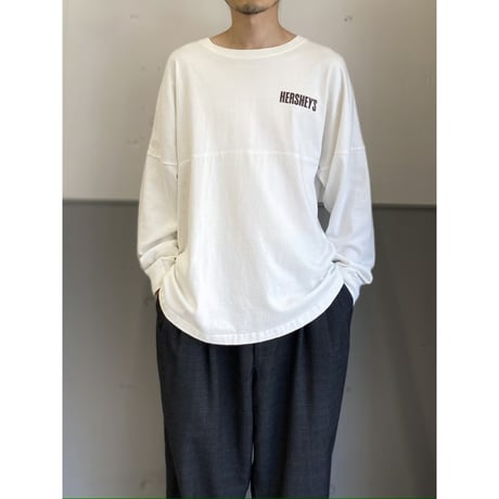 2000's〜 "HERSHEY'S" Long sleeve printed Tee