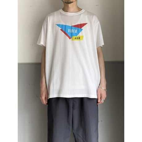1980's "VIDEO hits" Printed Tee