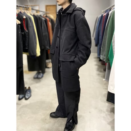 2000's UKRAINE MADE wool long coat