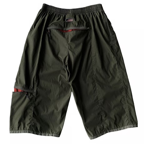 2000's "Reebok" zip pocket design short pants