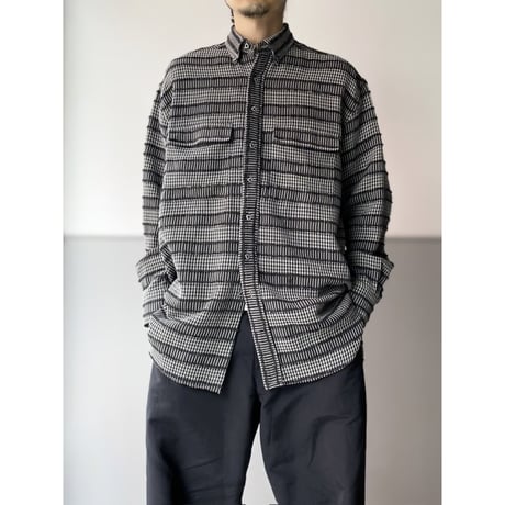 1990's-2000's Fringe design long sleeve shirt