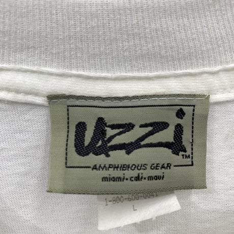 1990's-2000's "PASCAL LECOCQ for UZZI" Art printed Tee
