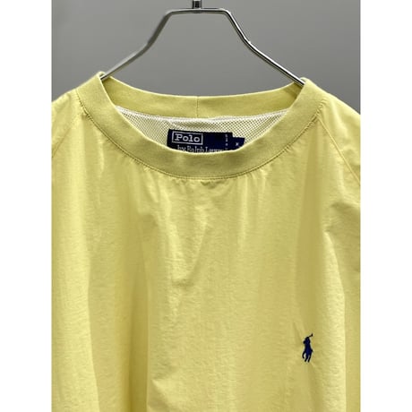 1990's-2000's "Polo by Ralph Lauren" pulover nylon shirt