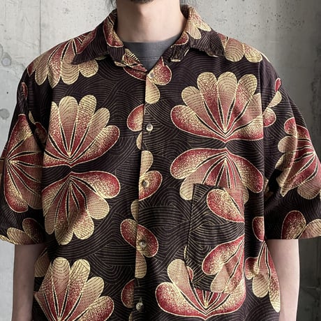 African Batik all pattern short sleeve shirt