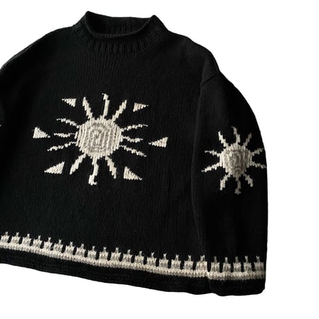 1990's Hand made Ecuador knit sweater