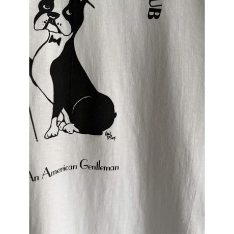 Late 1990's-2000's "NORTH TEXAS BOSTON TERRIER CLUB" Printed Tee