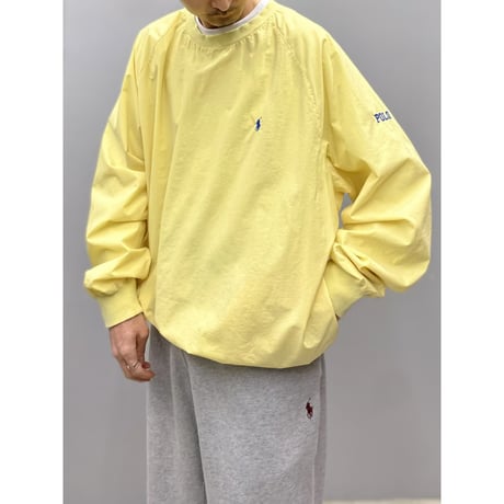 1990's-2000's "Polo by Ralph Lauren" pulover nylon shirt