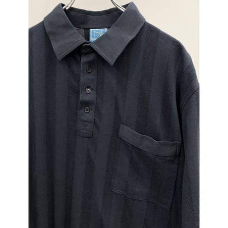 1990's-2000's Switching fabric pullover shirt