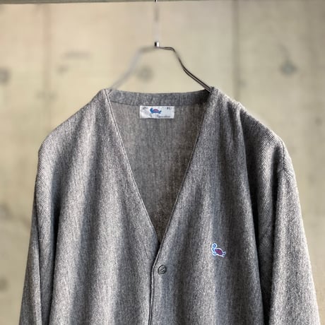 1980's "The Turtle Sweater" Acrylic knit cardigan