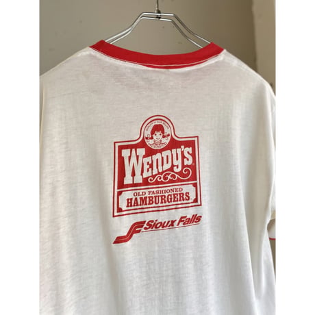 1980's "Wendy's" 「Where's the Beef ?!」Promotion Printed Tee