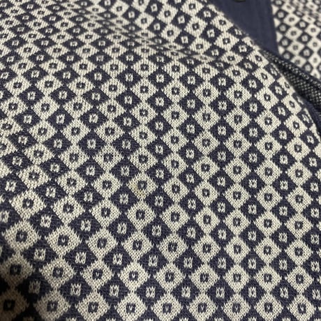 1990's Raglan sleeves two tone color knit shirt