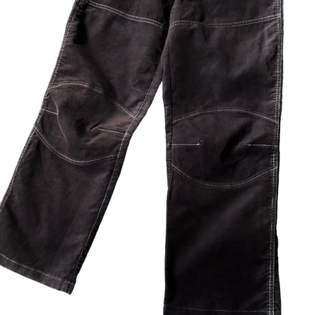 2000's Switching design corduroy pants