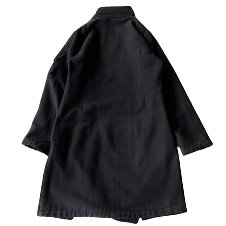 2000's Dual zip design cotton long jacket