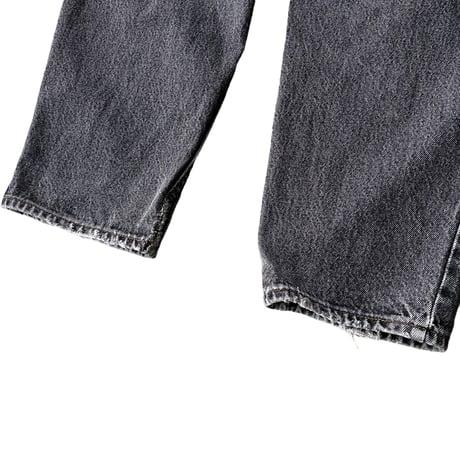 1990's "Levi's" BELGIUM made black denim pants