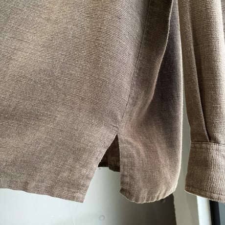 1990's "Tilley Endurables" Hemp blend long sleeve shirt