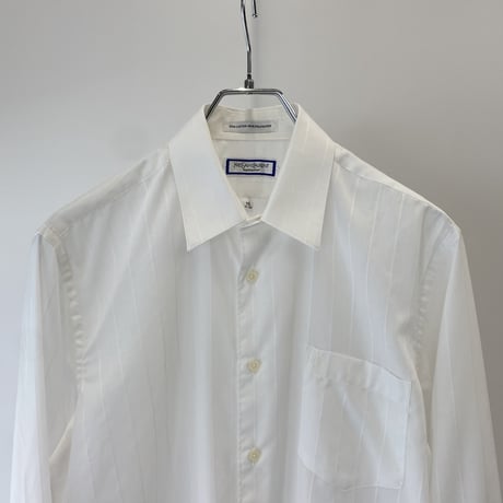 1980's "Yves Saint Laurent" Striped dress shirt