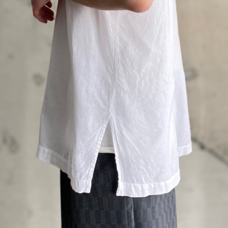 1990's "Polo by Ralph Lauren" Open collar hand woven cotton shirt