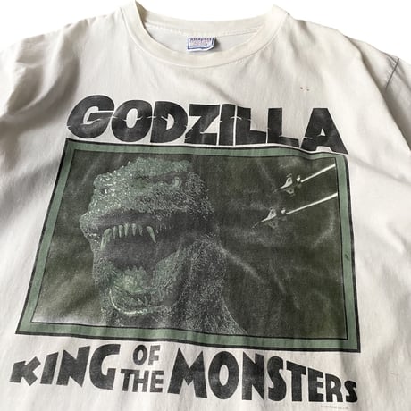 1990's "GODZILLA" printed Tee