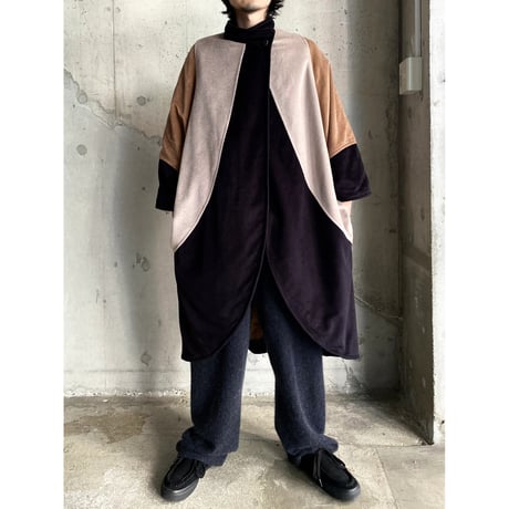 1970's Dolman sleeve design big silhouette coat