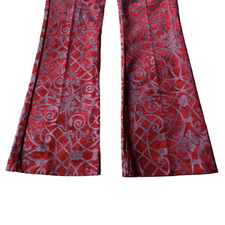 2000's FRANCE MADE stretched flare pants