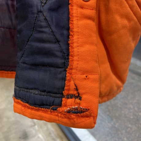 1980's Multi patch design sleeveless jacket