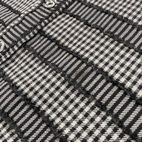 1990's-2000's Fringe design long sleeve shirt