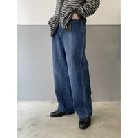 2000's〜Wide silhouette 5pocket denim pants