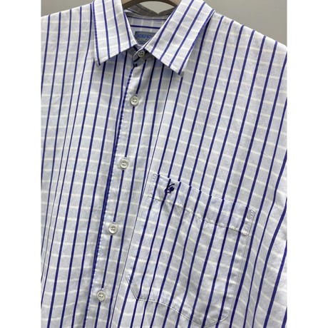 1990's "KENZO HOMME" Cotton plaid pattern shirt