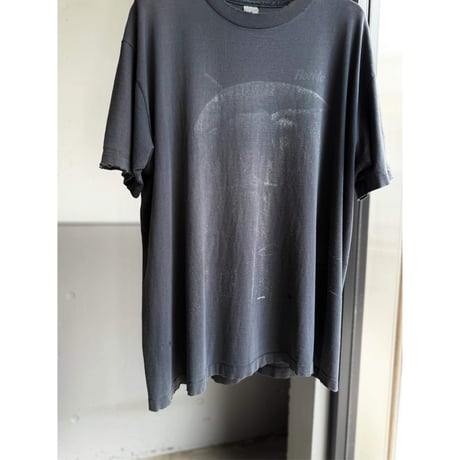 〜1990's Sun faded & Damaged AQUARIUM Print Tee