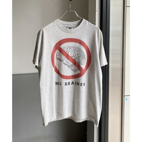 1990's-2000's「NO BRAINER」Printed Tee