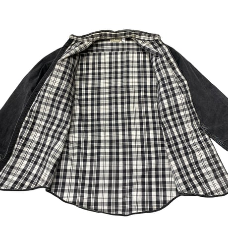 1980's-1990's "L.L.Bean" Black denim shirt
