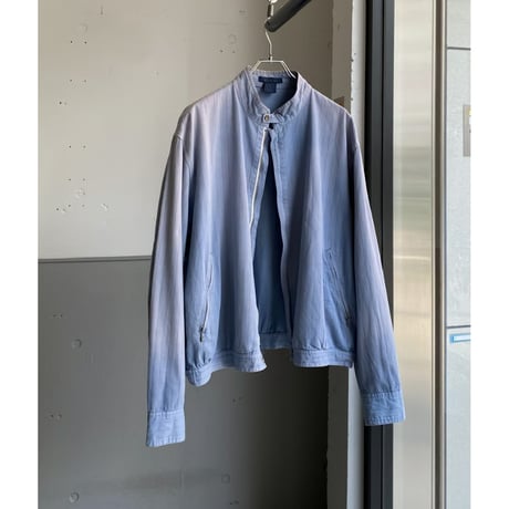 1990's Sun faded cotton fabric jacket