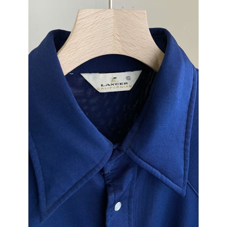 1970's "LANCER" Long sleeve western shirt