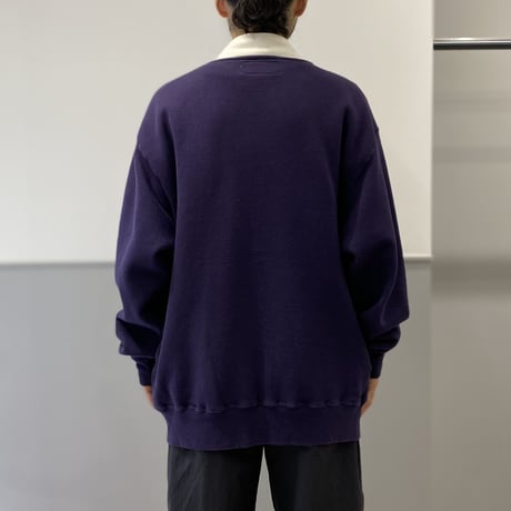1990's "RUSSELL ATHLETIC" HIGH COTTON sweat cardigan