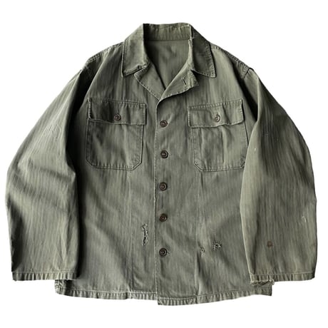 1940's-1950's U.S.ARMY M-47 HBT utility shirt