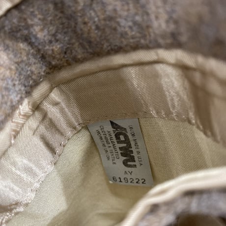 1980's "LANVIN" CAMEL HAIR Tailored Jacket