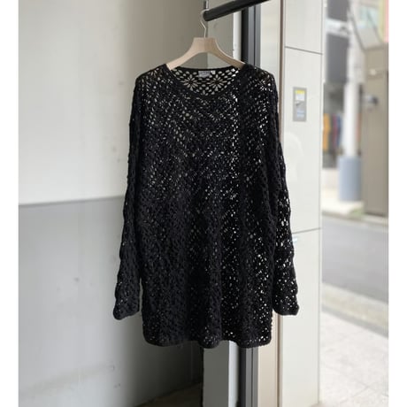 1990's Cotton Crochet pullover knit