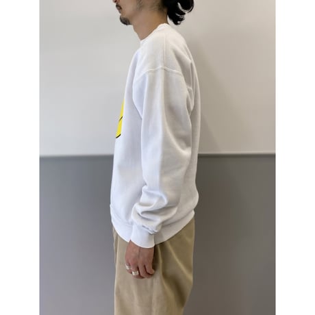 1990's-2000's Smiley face printed sweat shirt