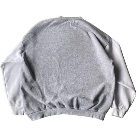 1990's Oversized 2tone color sweat shirt