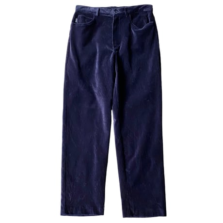 1990's "LAUREN" Cotton velour fabric 5pocket pants