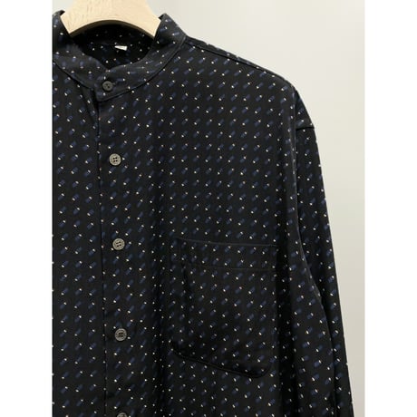 1980's-1990's "Yves Saint Laurent" All pattern long sleeve shirt