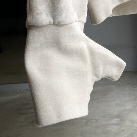 1990's "handcuffs" Finger sleeve sweat shirt