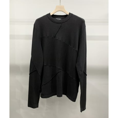 1990's-2000's Nylon blend cotton knit sweater