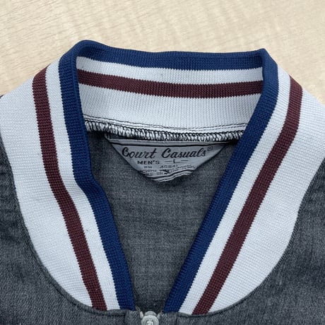 1980's "Court Casuals" Overdyed cotton blend jacket