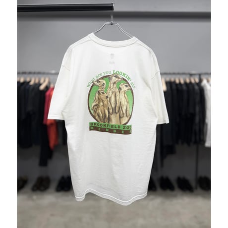 2000's "BROOKFIELD ZOO" MEERKAT Printed Tee