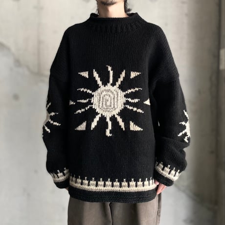 1990's Hand made Ecuador knit sweater
