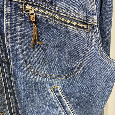 2000's "LAUREN JEANS CO." Pleated Denim Jacket (SEARS STYLE)