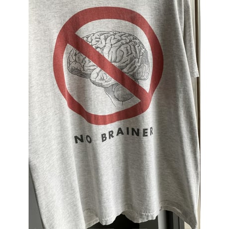1990's-2000's「NO BRAINER」Printed Tee