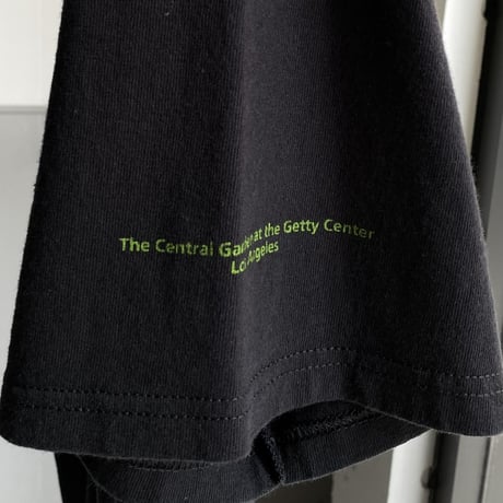 〜2000's "The Central Garden at the Getty Center" Printed Tee